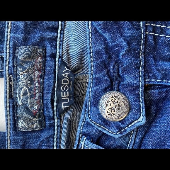 Silver Tuesday Jeans Sz W 26/ L 33 - Picture 11 of 12